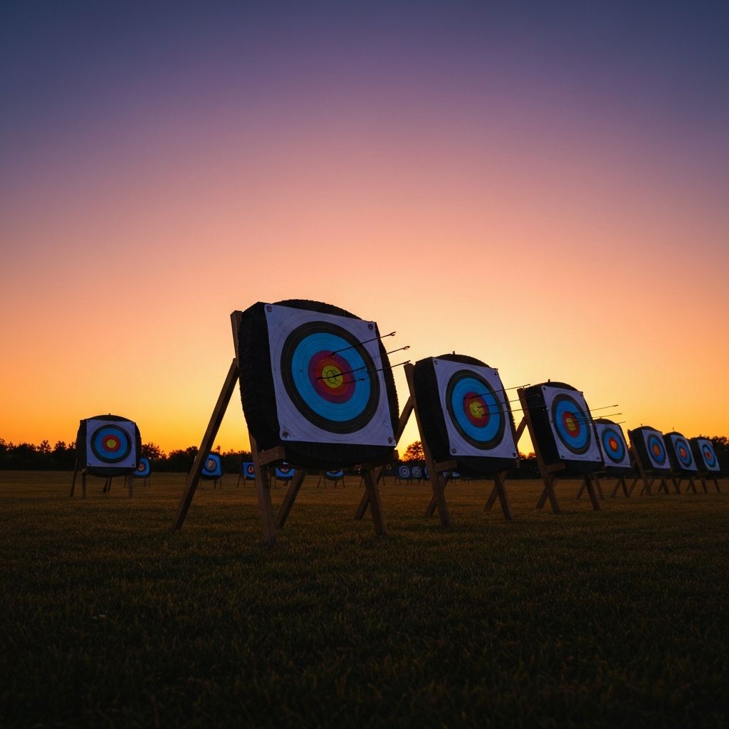 Range at sunset